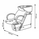 Парикмахерская мойка МД-05