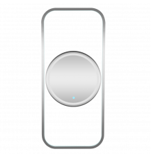 Парикмахерское зеркало МД-093, с подсветкой