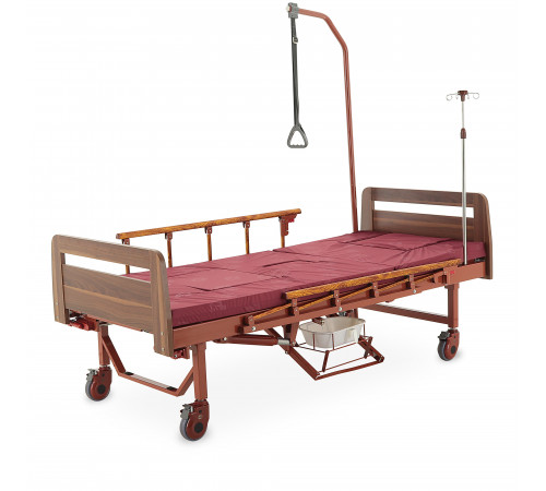 Кровать механическая YG-6 (ММ-2124Д-02) ЛДСП с туалетным устройством и судном, функцией "кардиокресло"