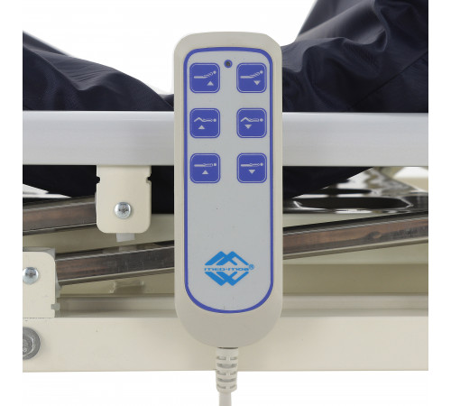 Кровать электрическая MЕ-3018Н-05/МЕ-3018Д-04/МЕ-3018Д-11 (3 функции) с удлинением ложа, с аккумулятором