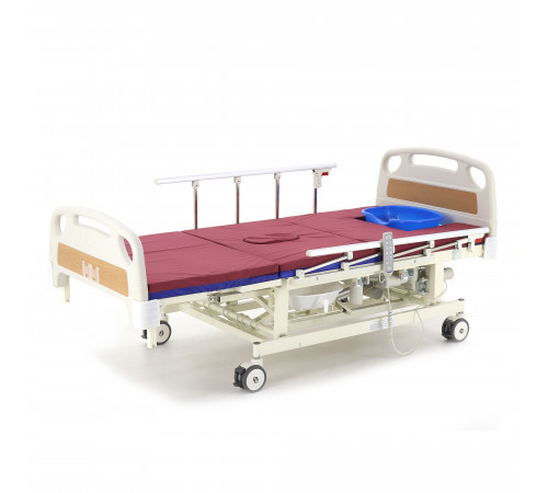 Кровать электрическая DB-11А (МЕ-5218Н-12) с боковым переворачиванием, туалетным устройством и функцией «кардиокресло» и регулировкой высоты