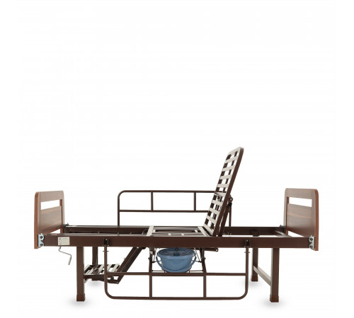 Кровать механическая Е-49 (ММ-2620Н-03/05) ЛДСП с туалетным устройством и функцией «кардиокресло»