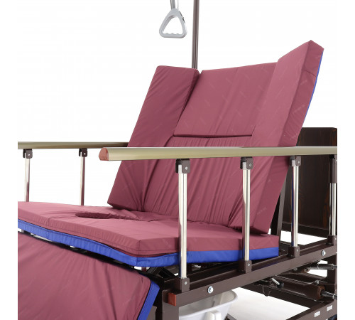 Кровать механическая Е-45А (ММ-5124Н-10) с боковым переворачиванием, туалетным устройством и функцией «кардиокресло»