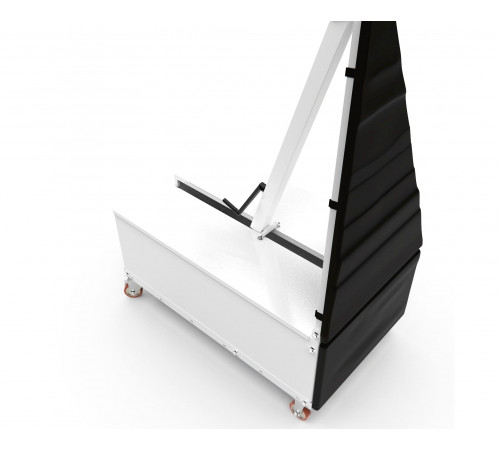 Баскетбольная мобильная стойка DFC STAND56SG 143x80CM поликарбонат (3кор)