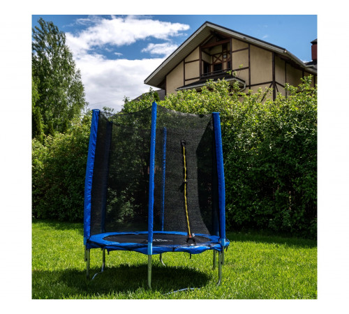 Батут DFC Trampoline Fitness с сеткой 16ft