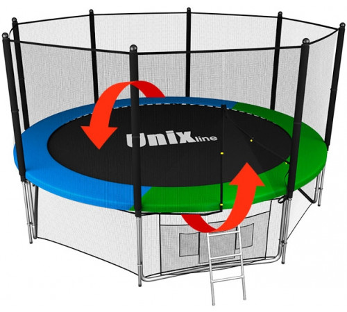 Батут UNIX Line Classic 14 ft (outside)