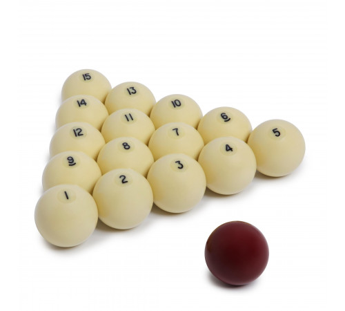 Шары Champion DeLuxe Pyramid Ø68 мм Красный биток