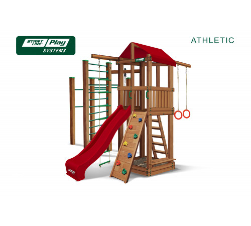 Детский городок ATHLETIC премиум Кедр