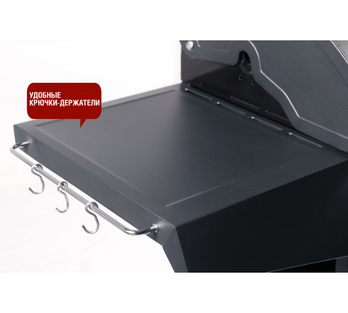 Газовый гриль 3 основных горелки (без боковой)