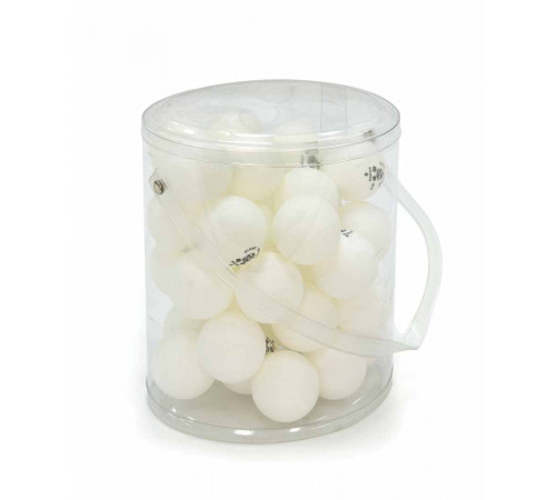 Мячи Dragon Training Silver 1* New (36 шт, бел.) в тубусе