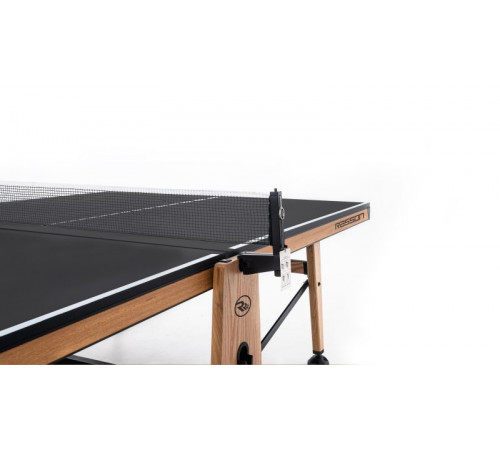 Теннисный стол складной для помещений "RASSON PREMIUM T01 Indoor" (274 х 152,5 х 76 см, натуральный дуб) с сеткой