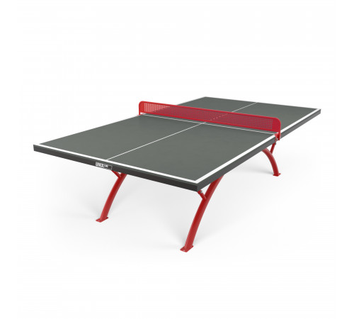 Антивандальный теннисный стол UNIX Line 14 mm SMC (Grey/Red)
