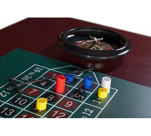 Многофункциональный игровой стол 6 в 1 «Tornado» (коричневый)