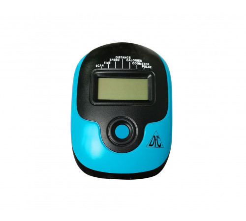 Велотренажер DFC B504BB магнитный (черный корпус, голубая полоса)