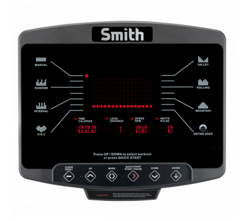 Вертикальный велотренажер Smith UCB500