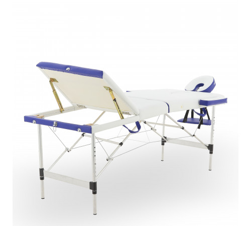 Массажный стол складной алюминиевый JFAL01A 3-х секционный