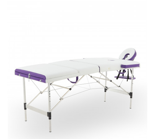 Массажный стол складной алюминиевый JFAL01A 3-х секционный
