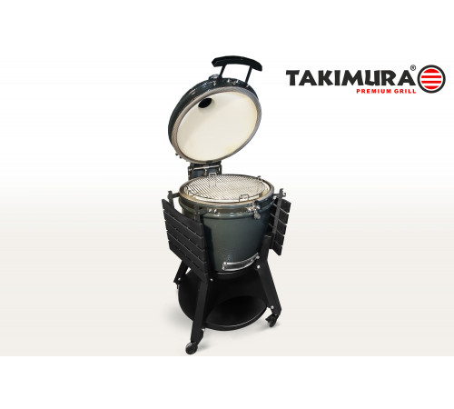 Керамический гриль Takimura 22 дюйма (графит)