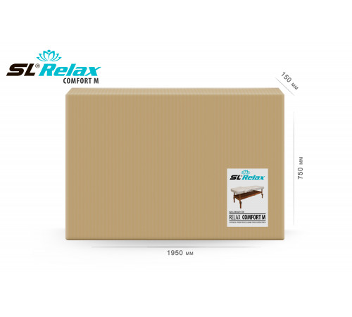 Массажный стол Relax Comfort-М бежевая кожа (№6)