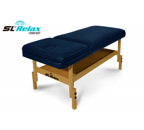 Массажный стол Relax Comfort синяя кожа (№6)