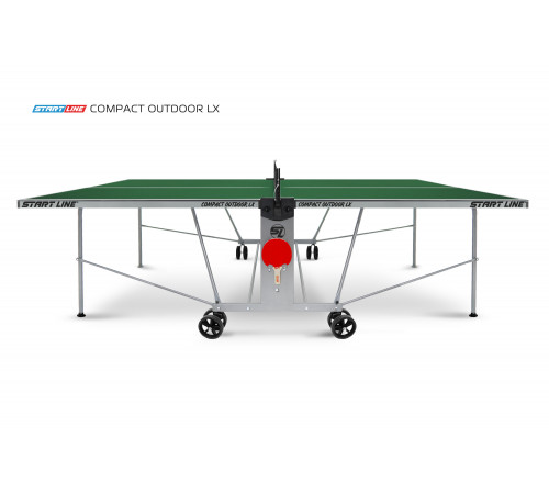 Стол теннисный Compact-2 LX Всепогодный Зелёный NEW