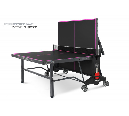 Стол теннисный VICTORY 6 Всепогодный Black